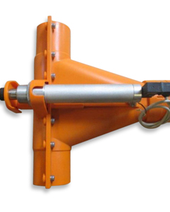 Feed valve KST DR1500 pneum. w/solenoid valve 24V DC 15mm